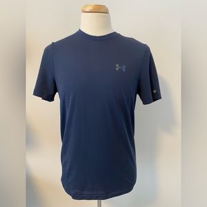 Under Armour Rush - Heat-gear Gym Workout Dark Blue T-Shirt